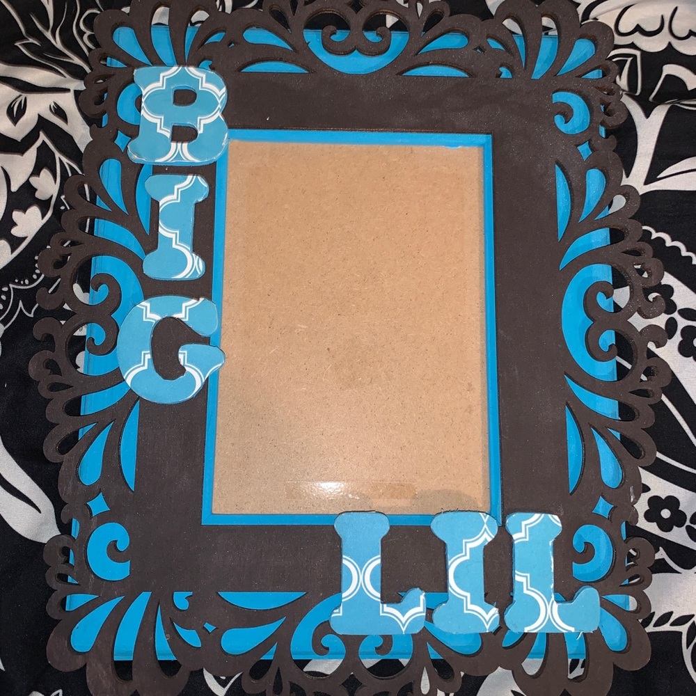 Handmade Big & lil picture frame